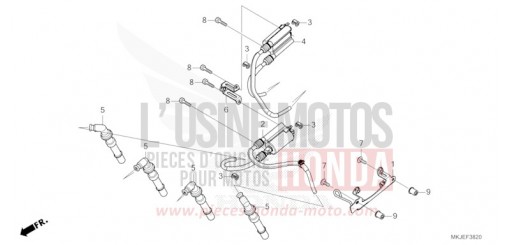 IGNITION COIL CB1000RAM de 2021